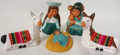 Crèche Clasico Bleue