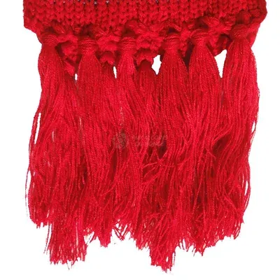 Echarpe brodée enfant rouge — Miniature 4