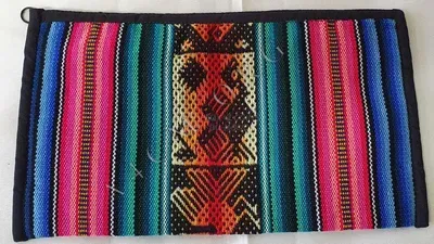 Pochette Aguayo Nazca tout usage Rose et Bleue — Vorschaubild 2