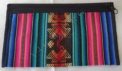 Pochette Aguayo Nazca tout usage Rose et Bleue — Vorschaubild 3