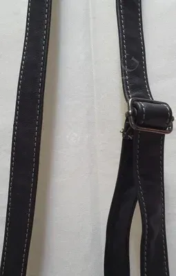 Grande Sacoche 3 Poches Cuir et Laine — Vorschaubild 4