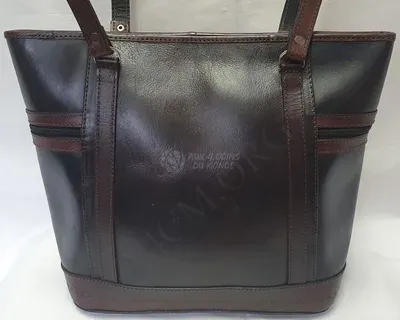 Grand Sac à Main Nicole Cuir et Aguayo — Miniature 3
