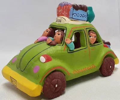 Coccinelle Taxi Péruvien en Céramique — Vorschaubild 2