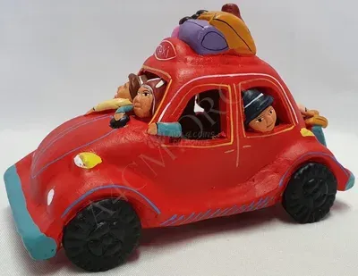 Coccinelle Taxi Péruvien en Céramique — Vorschaubild 5