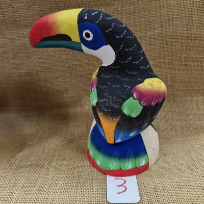 Toucan en Balsa 15 cm — Vorschaubild 4