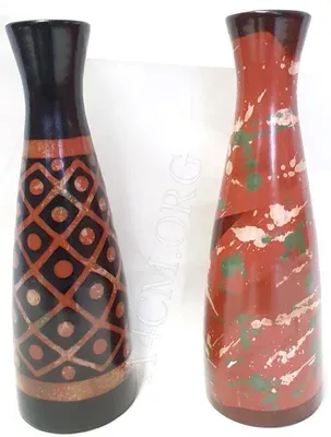 Vase Chulucanas Fleurs Séchées — Miniature 1