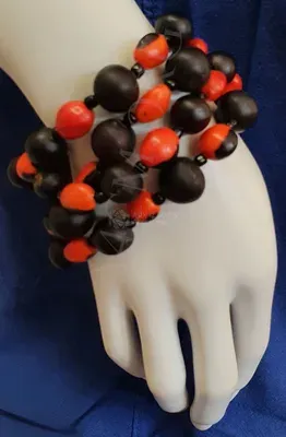 Grands Collier Huayruro Shipibo — Thumbnail 4