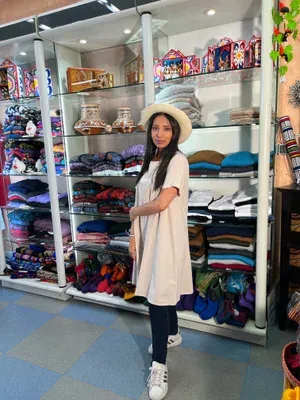 Robe Tatiana Papel Manches Courtes en Coton — Miniature 4