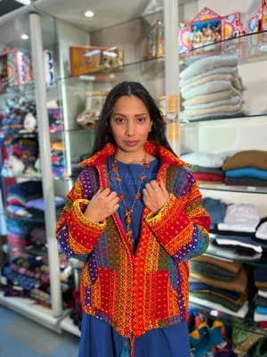 Veste Rafael Multicolore 100% Laine — Thumbnail 3