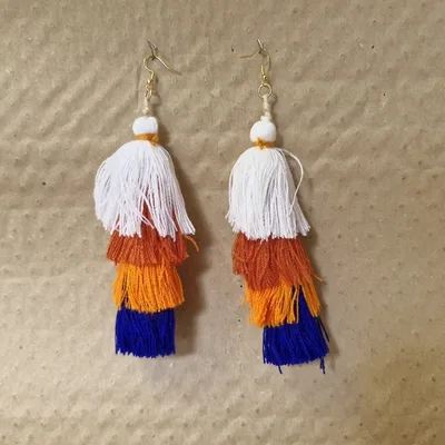 Boucles d'oreilles Traditionnelles du Pérou Luna