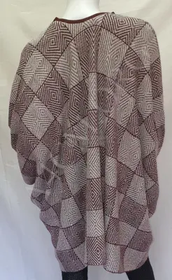 Ruana "Manteau" — Blanc — Miniature 5