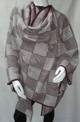 Ruana "Manteau" — Blanc — Miniature 2
