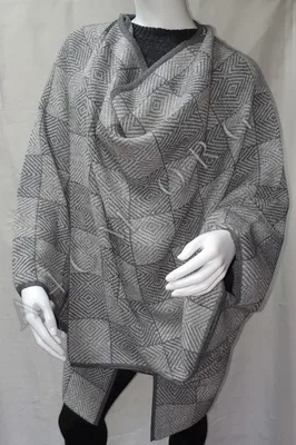Ruana "Manteau" — Gris