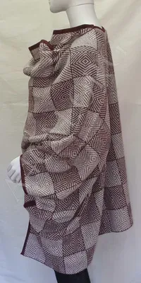 Ruana "Manteau" — Blanc — Miniature 4