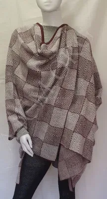 Ruana "Manteau" — Blanc — Miniature 9