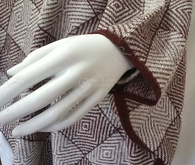 Ruana "Manteau" — Blanc — Miniature 6